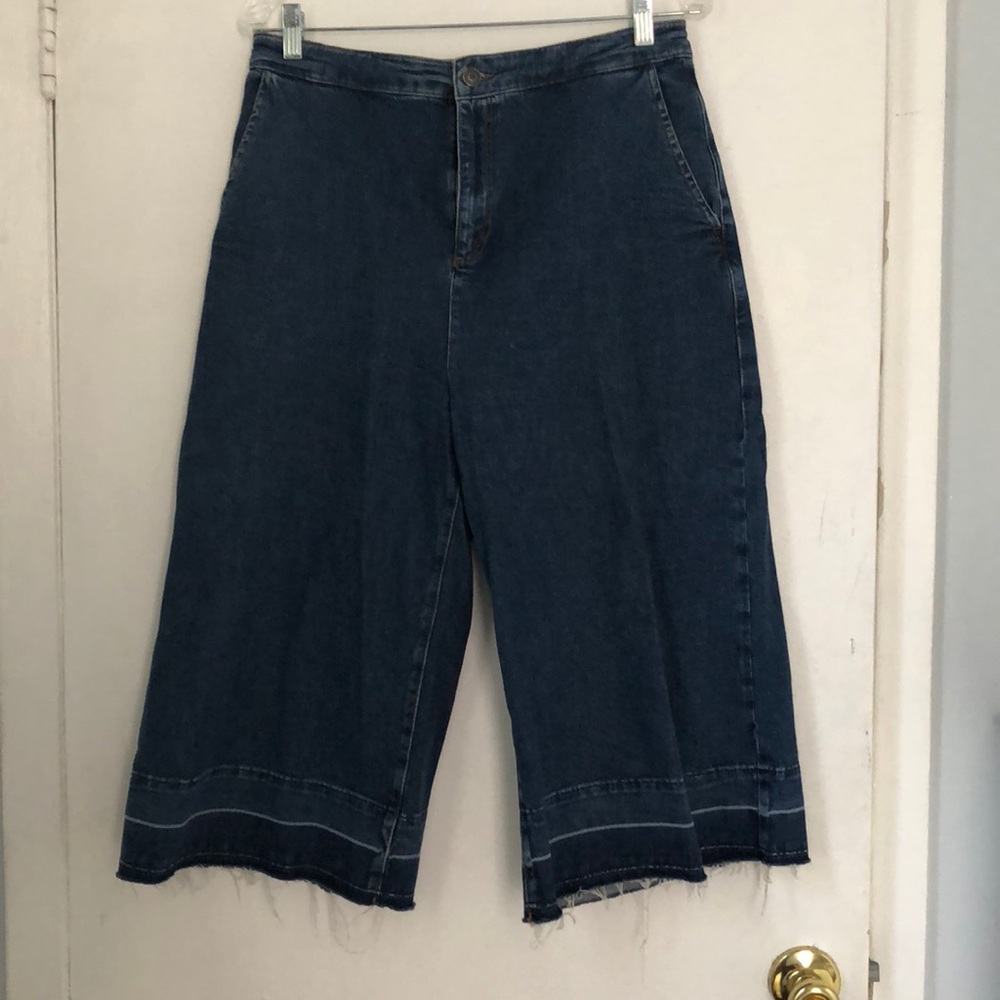 PRICE DROP: Topshop Denim Culottes